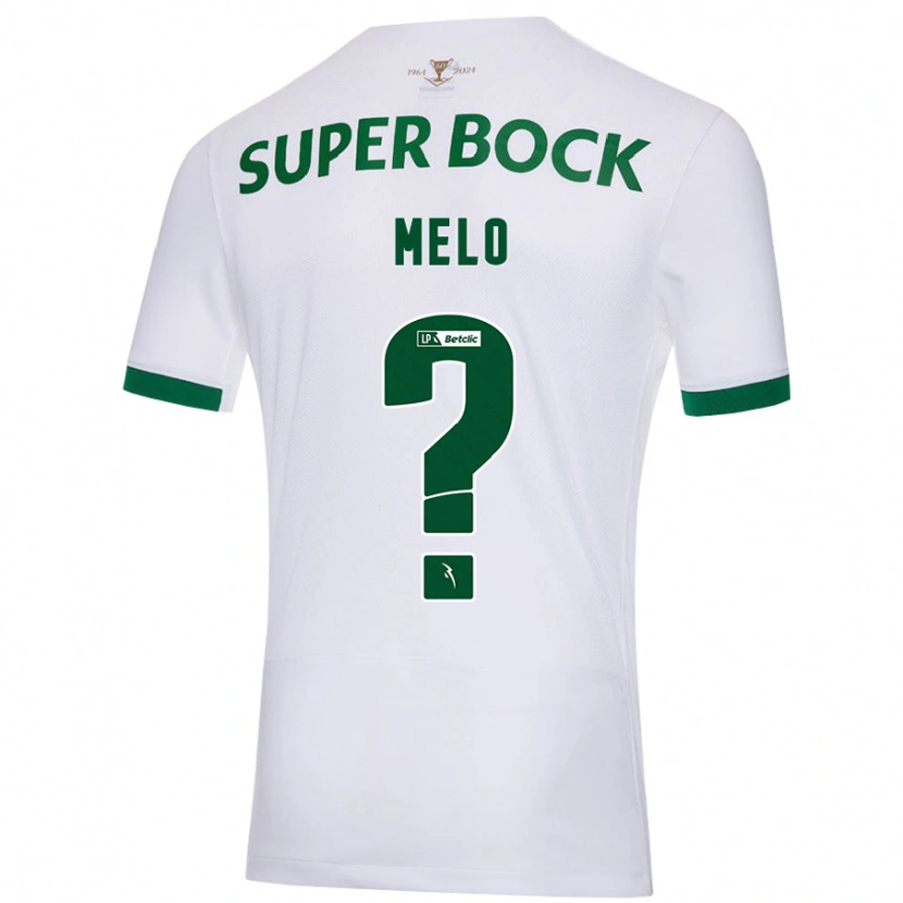 Danxen Kinder Rafael Melo #0 Weiß Grün Auswärtstrikot Trikot 2024/25 T-Shirt Schweiz