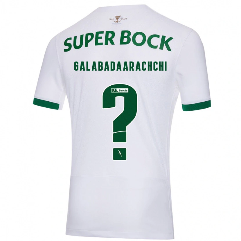 Danxen Kinder Jacynta Galabadaarachchi #0 Weiß Grün Auswärtstrikot Trikot 2024/25 T-Shirt Schweiz