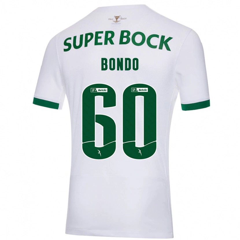 Danxen Kinder Pedro Bondo #60 Weiß Grün Auswärtstrikot Trikot 2024/25 T-Shirt Schweiz