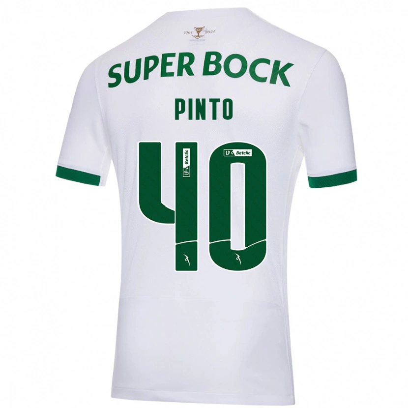 Danxen Kinder Rita Pinto De Almeida #40 Weiß Grün Auswärtstrikot Trikot 2024/25 T-Shirt Schweiz