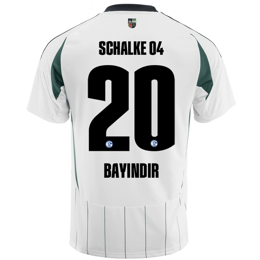 Danxen Kinder Aris Bayindir #20 Weiß Grün Auswärtstrikot Trikot 2024/25 T-Shirt Schweiz