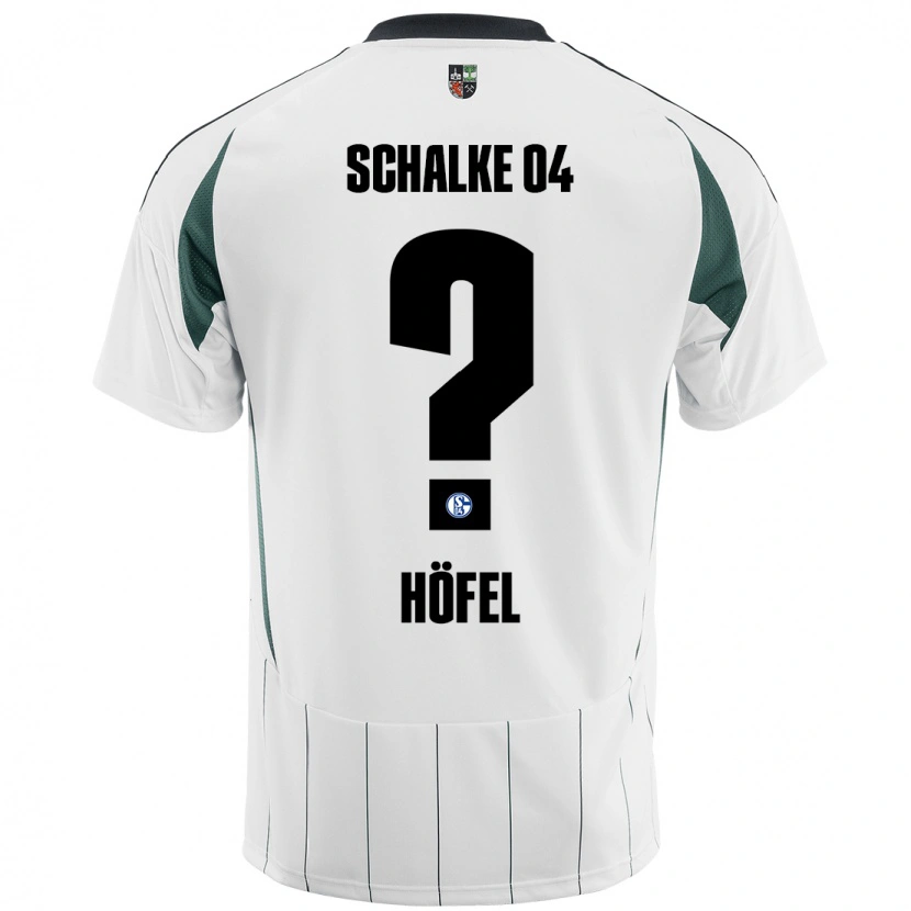 Danxen Kinder Luca Höfel #0 Weiß Grün Auswärtstrikot Trikot 2024/25 T-Shirt Schweiz