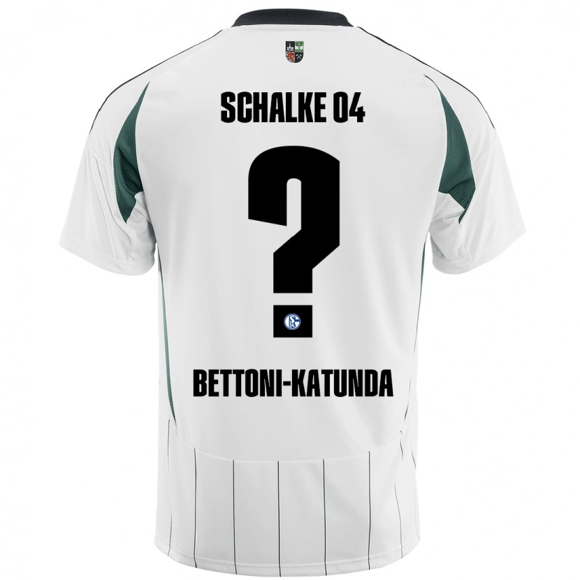 Danxen Kinder Claudio Bettoni-Katunda #0 Weiß Grün Auswärtstrikot Trikot 2024/25 T-Shirt Schweiz