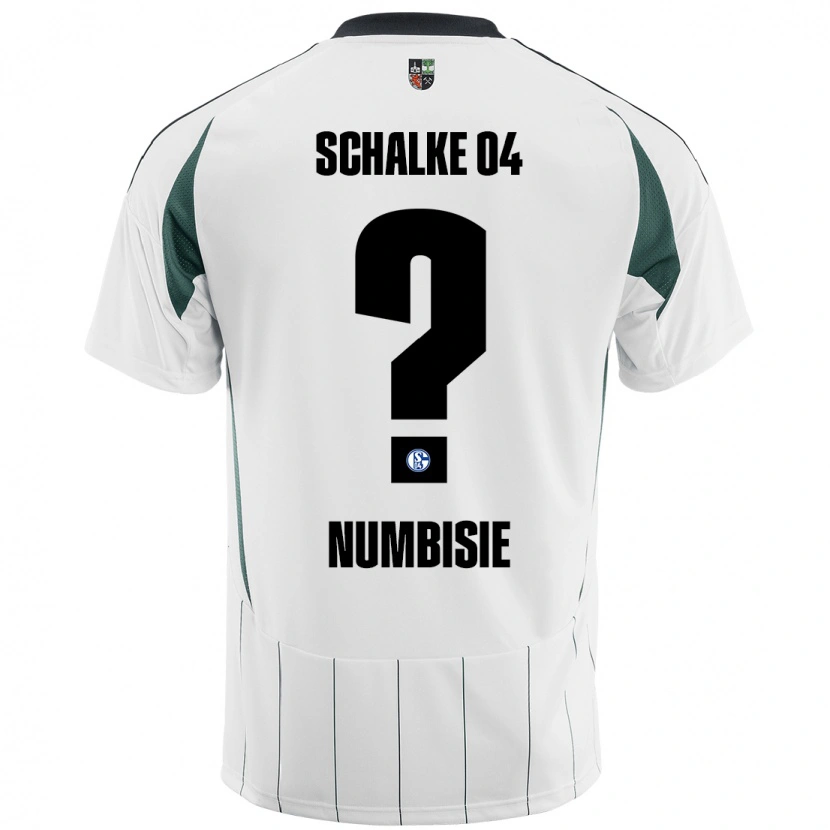 Danxen Kinder Bruno Numbisie #0 Weiß Grün Auswärtstrikot Trikot 2024/25 T-Shirt Schweiz