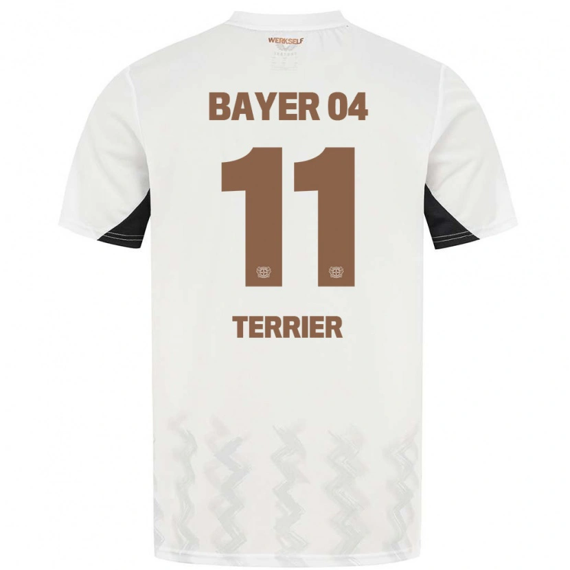 Danxen Kinder Martin Terrier #11 Weiß Schwarz Auswärtstrikot Trikot 2024/25 T-Shirt Schweiz