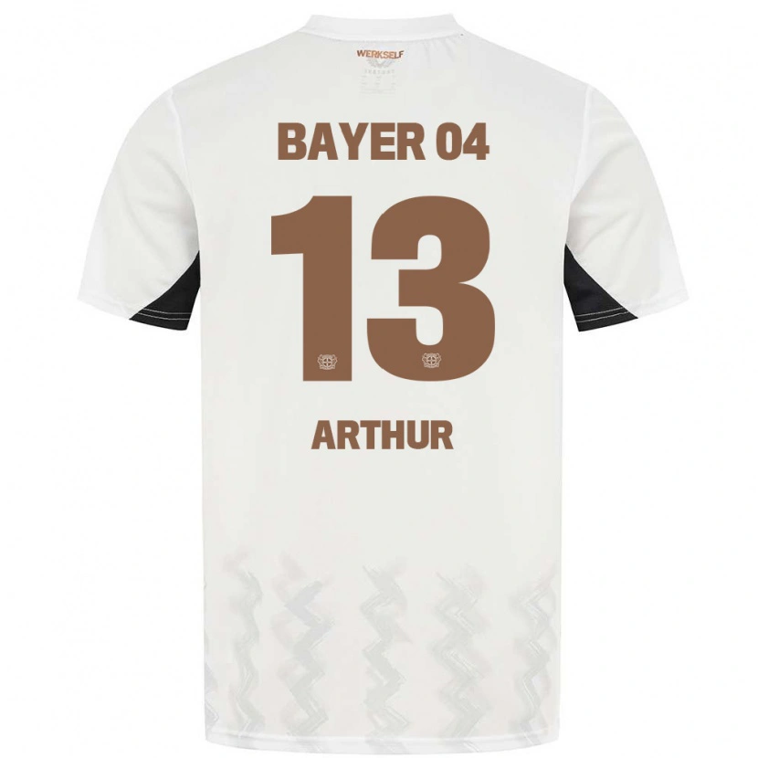 Danxen Kinder Arthur #13 Weiß Schwarz Auswärtstrikot Trikot 2024/25 T-Shirt Schweiz