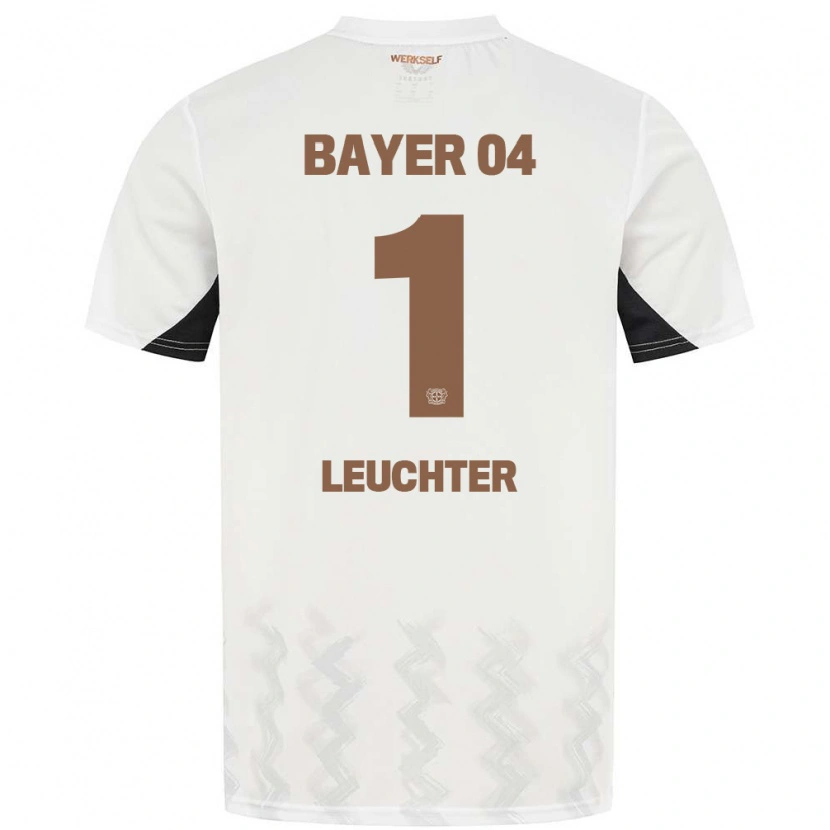 Danxen Kinder Julian Leuchter #1 Weiß Schwarz Auswärtstrikot Trikot 2024/25 T-Shirt Schweiz