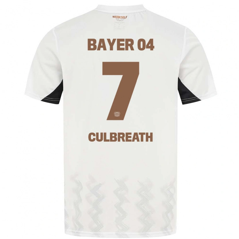 Danxen Kinder Montrell Culbreath #7 Weiß Schwarz Auswärtstrikot Trikot 2024/25 T-Shirt Schweiz