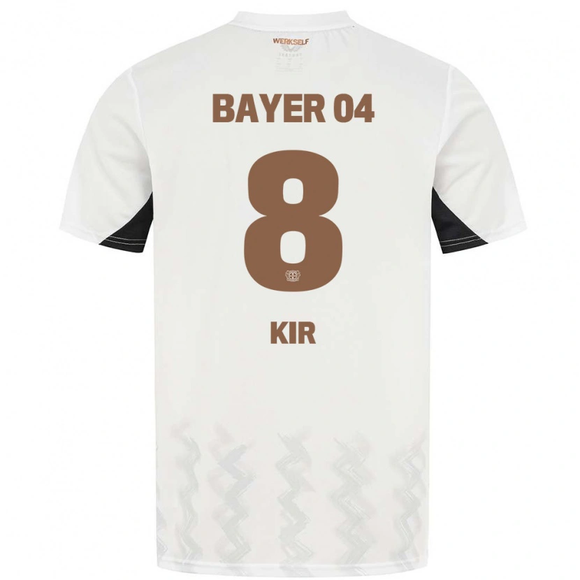 Danxen Kinder Burak Kir #8 Weiß Schwarz Auswärtstrikot Trikot 2024/25 T-Shirt Schweiz