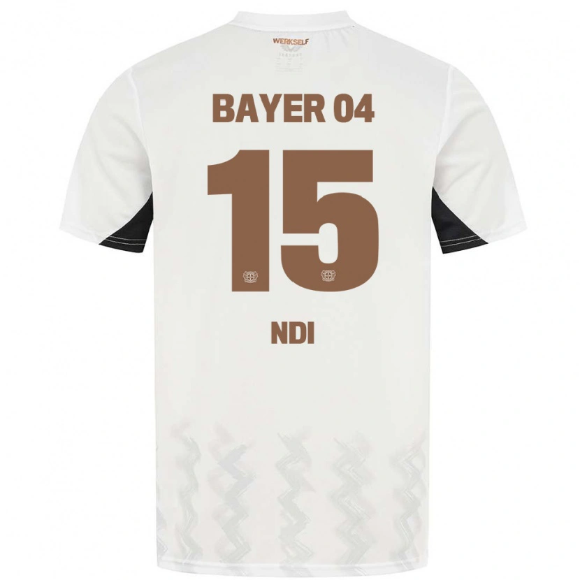 Danxen Kinder Bradley Ndi #15 Weiß Schwarz Auswärtstrikot Trikot 2024/25 T-Shirt Schweiz