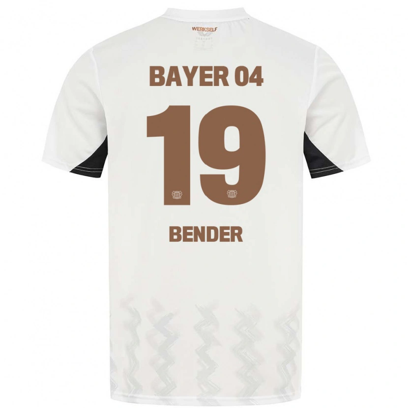 Danxen Kinder Loreen Bender #19 Weiß Schwarz Auswärtstrikot Trikot 2024/25 T-Shirt Schweiz