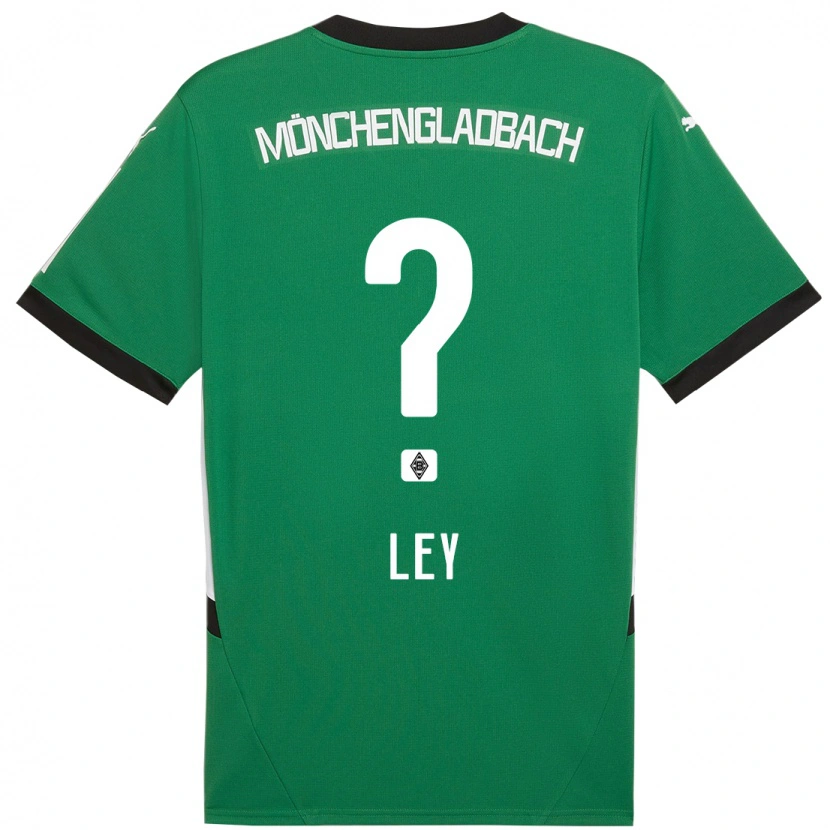 Danxen Kinder Marlon Ley #0 Grün Weiß Auswärtstrikot Trikot 2024/25 T-Shirt Schweiz