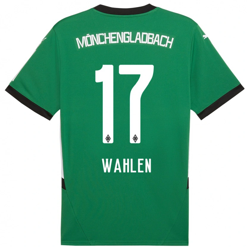 Danxen Kinder Vanessa Wahlen #17 Grün Weiß Auswärtstrikot Trikot 2024/25 T-Shirt Schweiz