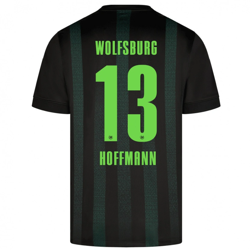 Danxen Kinder Nils Hoffmann #13 Dunkelgrün Auswärtstrikot Trikot 2024/25 T-Shirt Schweiz