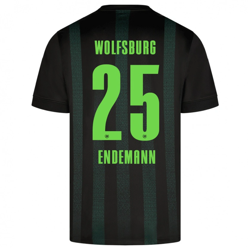 Danxen Kinder Vivien Endemann #25 Dunkelgrün Auswärtstrikot Trikot 2024/25 T-Shirt Schweiz