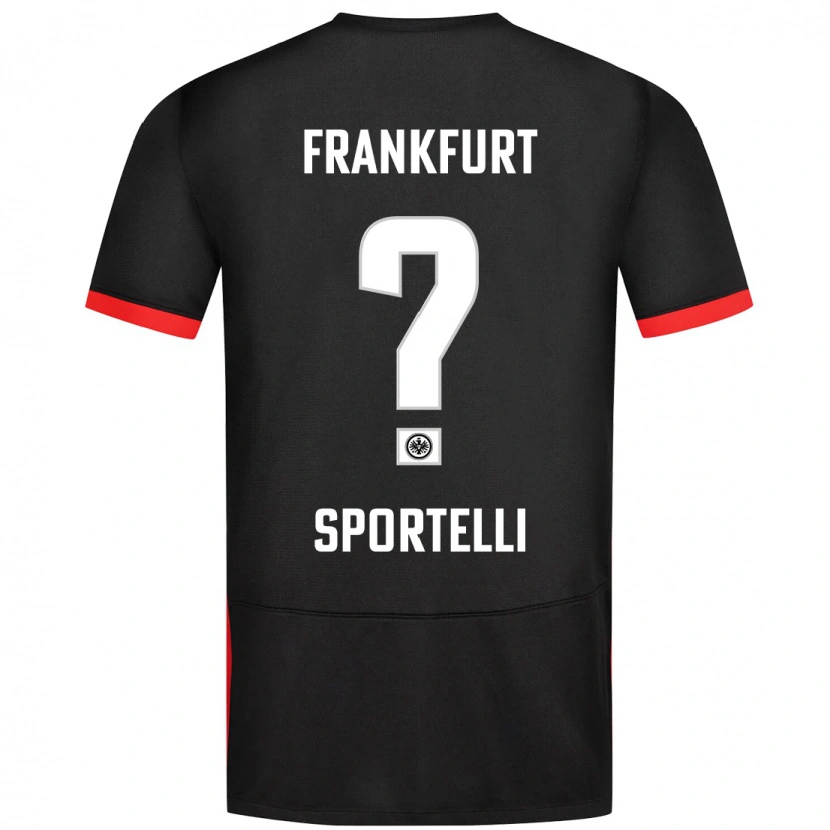 Danxen Kinder Flavio Sportelli #0 Schwarz Auswärtstrikot Trikot 2024/25 T-Shirt Schweiz