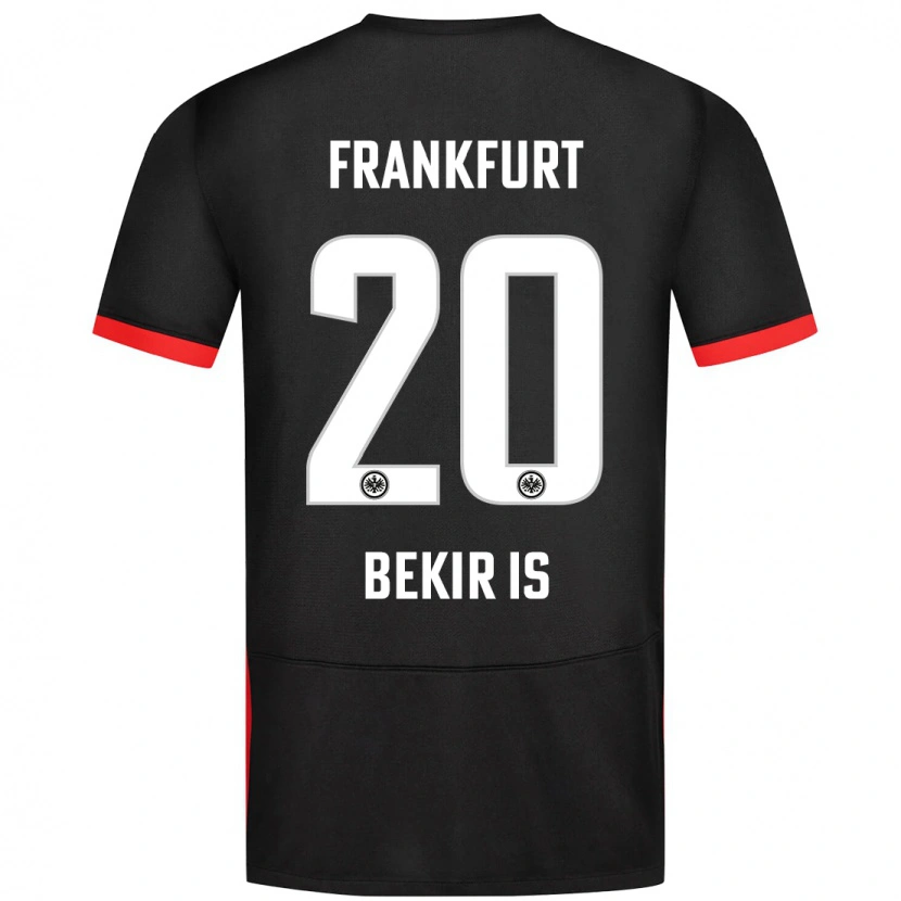 Danxen Kinder Eba Bekir Is #20 Schwarz Auswärtstrikot Trikot 2024/25 T-Shirt Schweiz