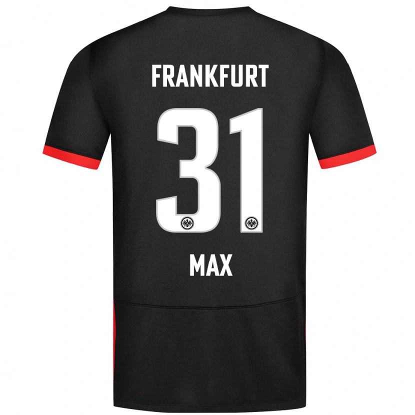 Danxen Kinder Philipp Max #31 Schwarz Auswärtstrikot Trikot 2024/25 T-Shirt Schweiz