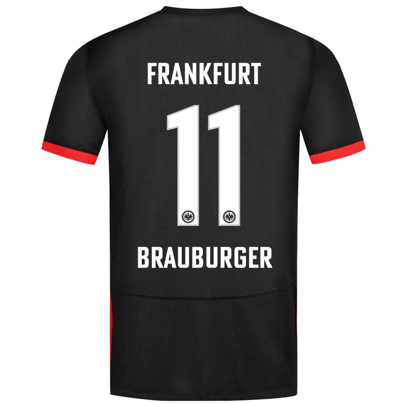 Danxen Kinder Maximilian Brauburger #11 Schwarz Auswärtstrikot Trikot 2024/25 T-Shirt Schweiz