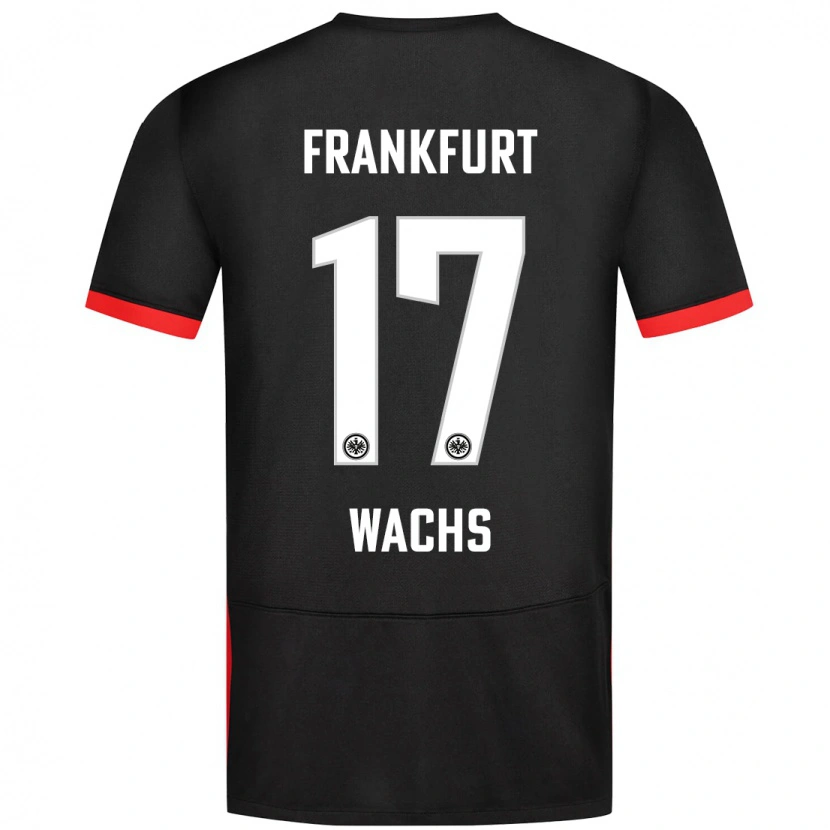 Danxen Kinder Marc Wachs #17 Schwarz Auswärtstrikot Trikot 2024/25 T-Shirt Schweiz