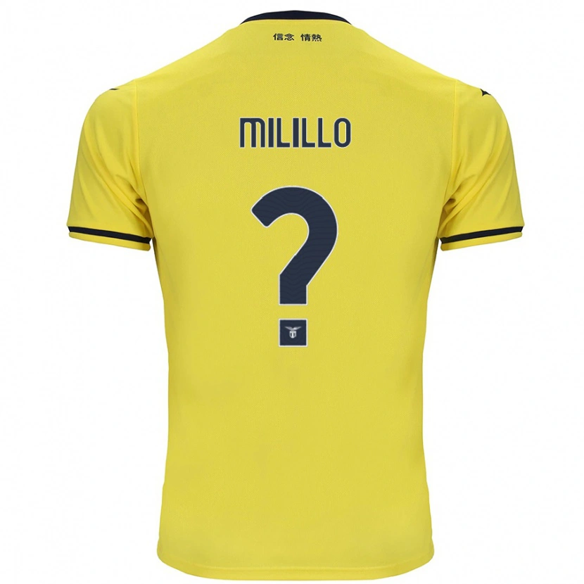 Danxen Kinder Flavio Milillo #0 Gelb Auswärtstrikot Trikot 2024/25 T-Shirt Schweiz