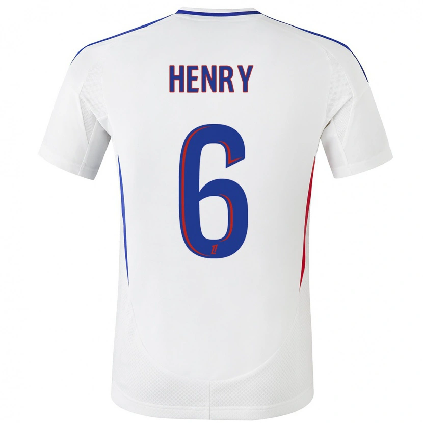 Danxen Herren Amandine Henry #6 Weiß Blau Heimtrikot Trikot 2024/25 T-Shirt Schweiz