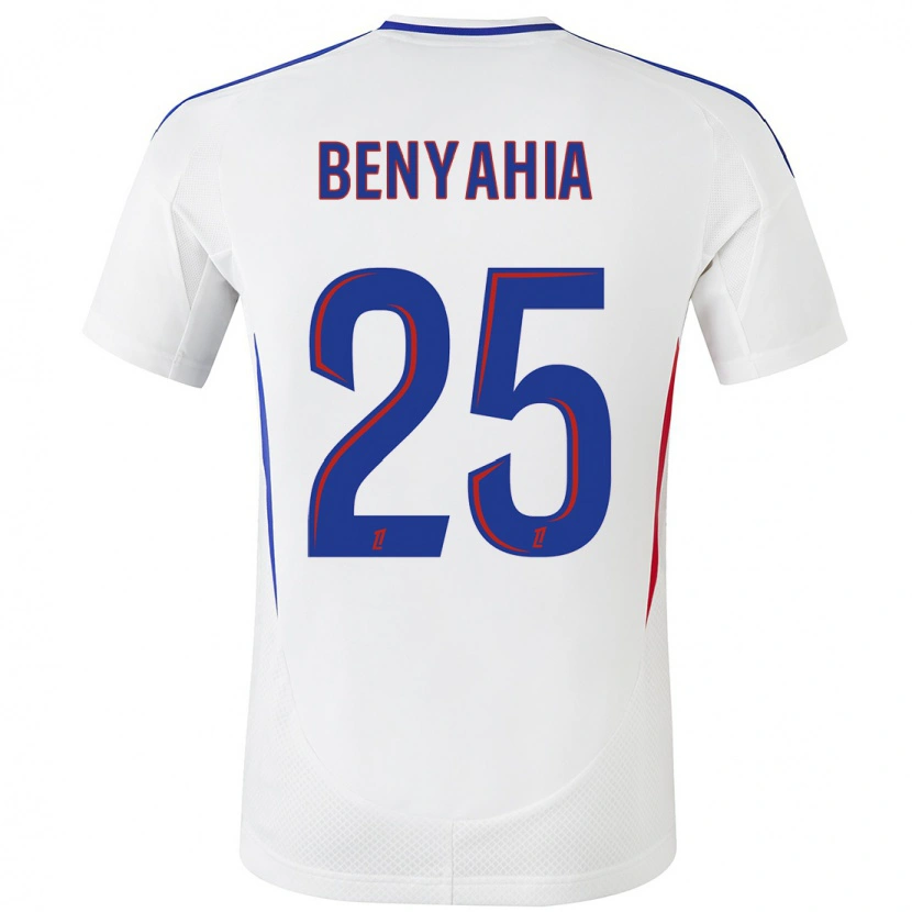 Danxen Herren Ines Benyahia #25 Weiß Blau Heimtrikot Trikot 2024/25 T-Shirt Schweiz