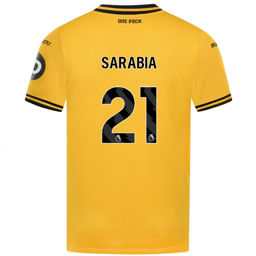 Danxen Herren Pablo Sarabia #21 Gelb Heimtrikot Trikot 2024/25 T-Shirt Schweiz