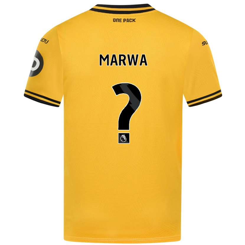 Danxen Herren Bjørn Marwa #0 Gelb Heimtrikot Trikot 2024/25 T-Shirt Schweiz