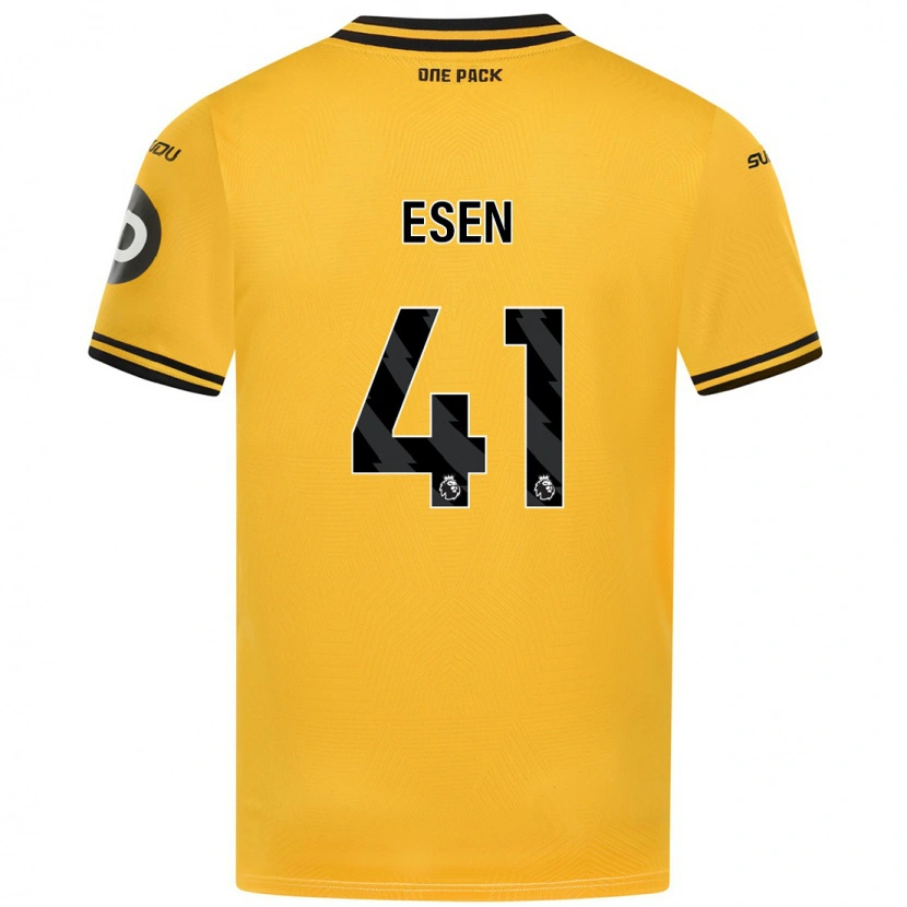 Danxen Herren Josh Esen #41 Gelb Heimtrikot Trikot 2024/25 T-Shirt Schweiz