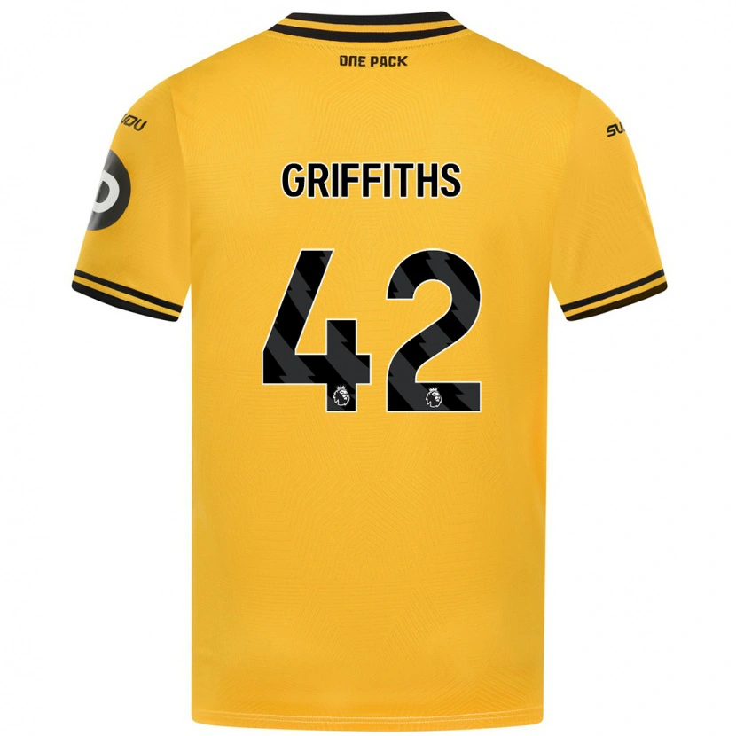 Danxen Herren Harvey Griffiths #42 Gelb Heimtrikot Trikot 2024/25 T-Shirt Schweiz