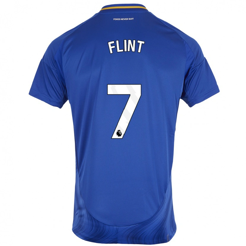 Danxen Herren Natasha Flint #7 Blau Weiß Heimtrikot Trikot 2024/25 T-Shirt Schweiz