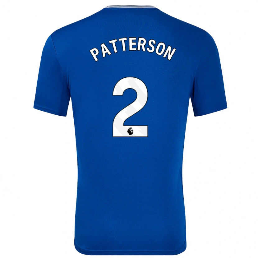 Danxen Herren Nathan Patterson #2 Blau Mit Heimtrikot Trikot 2024/25 T-Shirt Schweiz