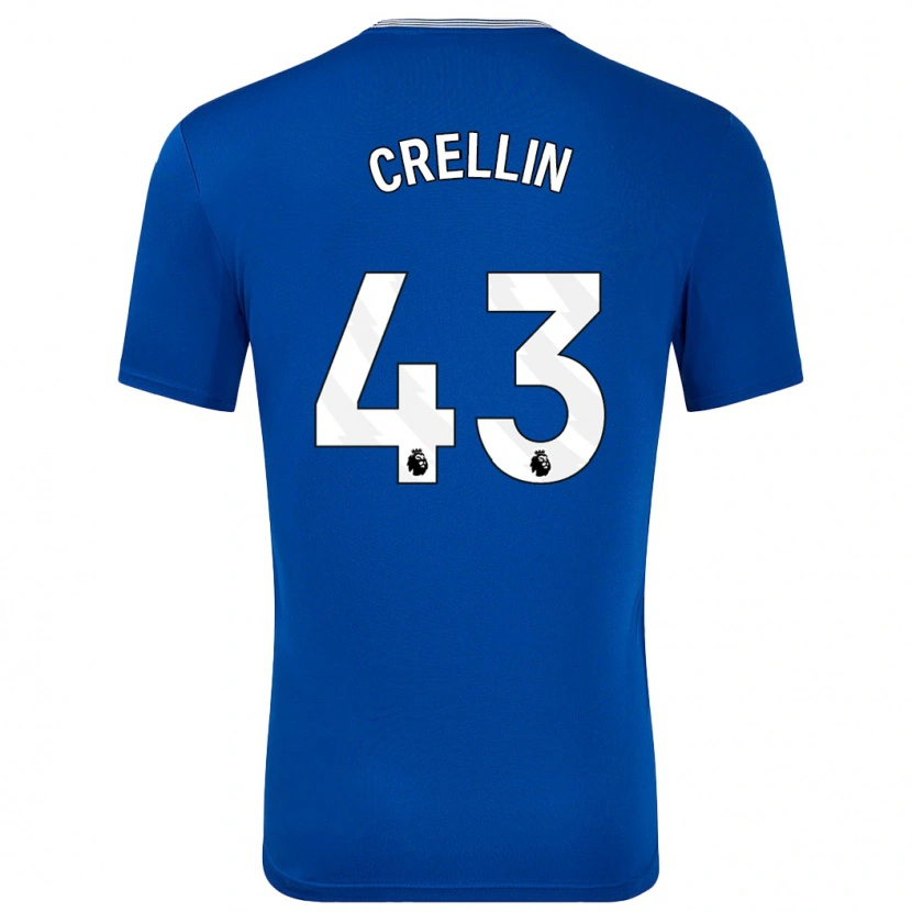 Danxen Herren Billy Crellin #43 Blau Mit Heimtrikot Trikot 2024/25 T-Shirt Schweiz