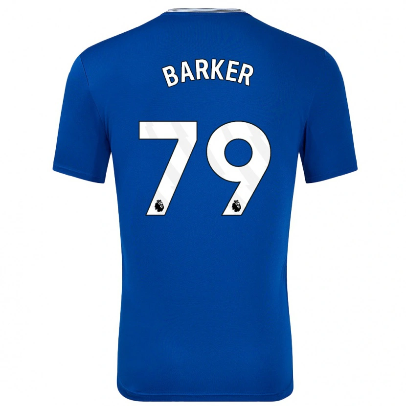 Danxen Herren Owen Barker #79 Blau Mit Heimtrikot Trikot 2024/25 T-Shirt Schweiz