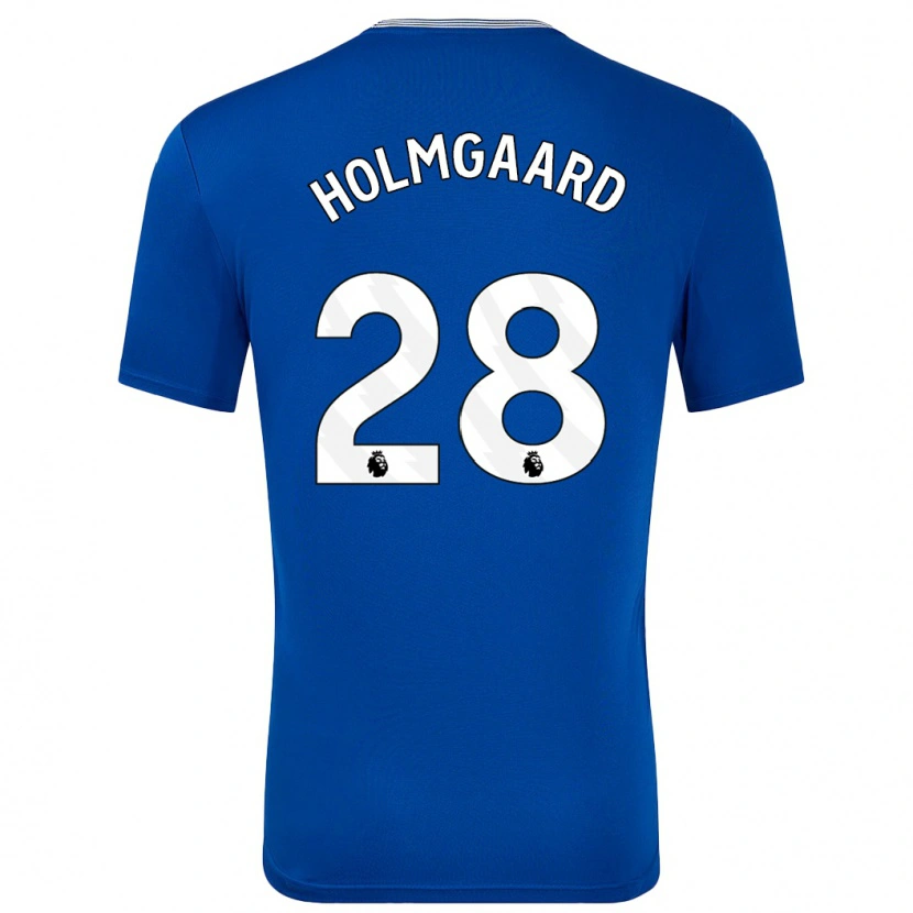 Danxen Herren Karen Holmgaard #28 Blau Mit Heimtrikot Trikot 2024/25 T-Shirt Schweiz