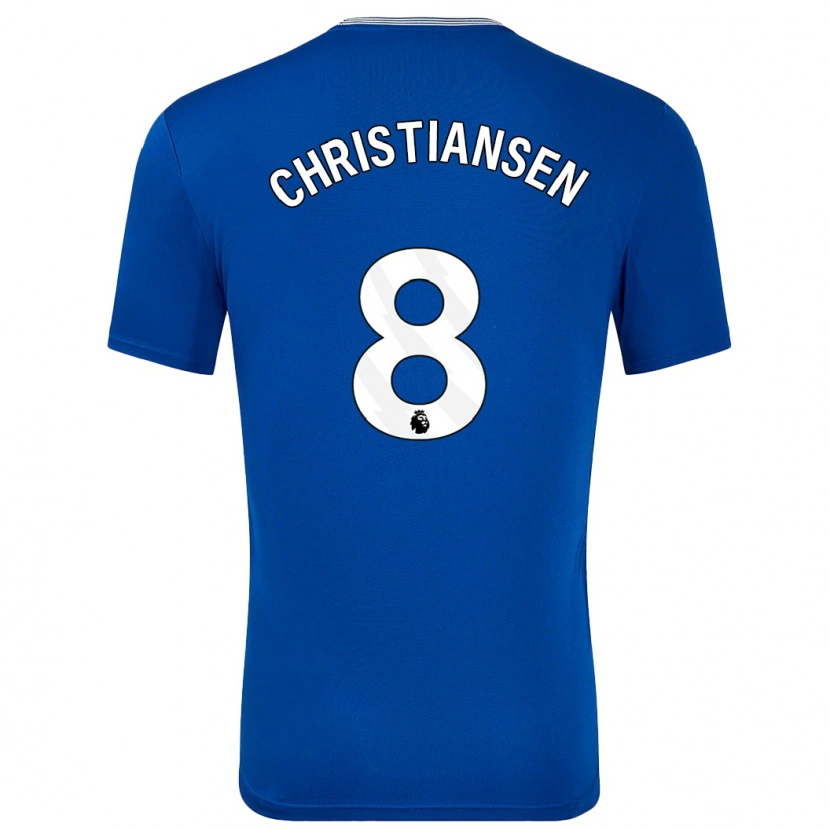 Danxen Herren Izzy Christiansen #8 Blau Mit Heimtrikot Trikot 2024/25 T-Shirt Schweiz