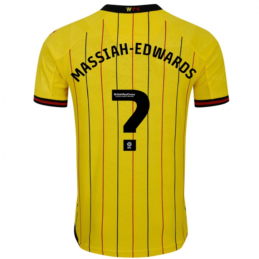 Danxen Herren Zavier Massiah-Edwards #0 Gelb Schwarz Heimtrikot Trikot 2024/25 T-Shirt Schweiz