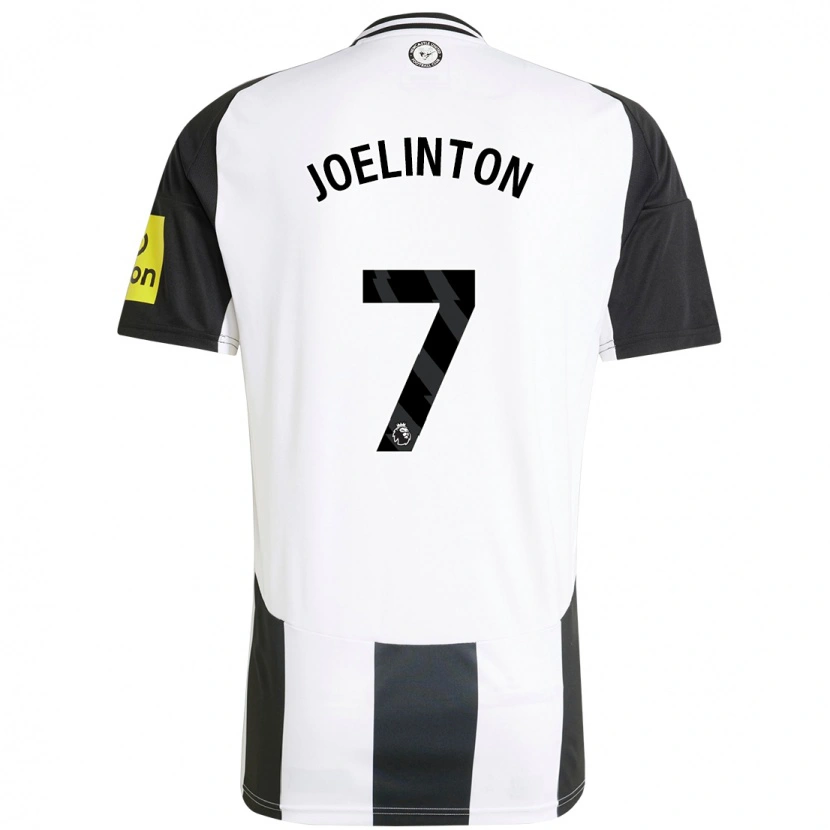 Danxen Herren Joelinton #7 Weiß Schwarz Heimtrikot Trikot 2024/25 T-Shirt Schweiz