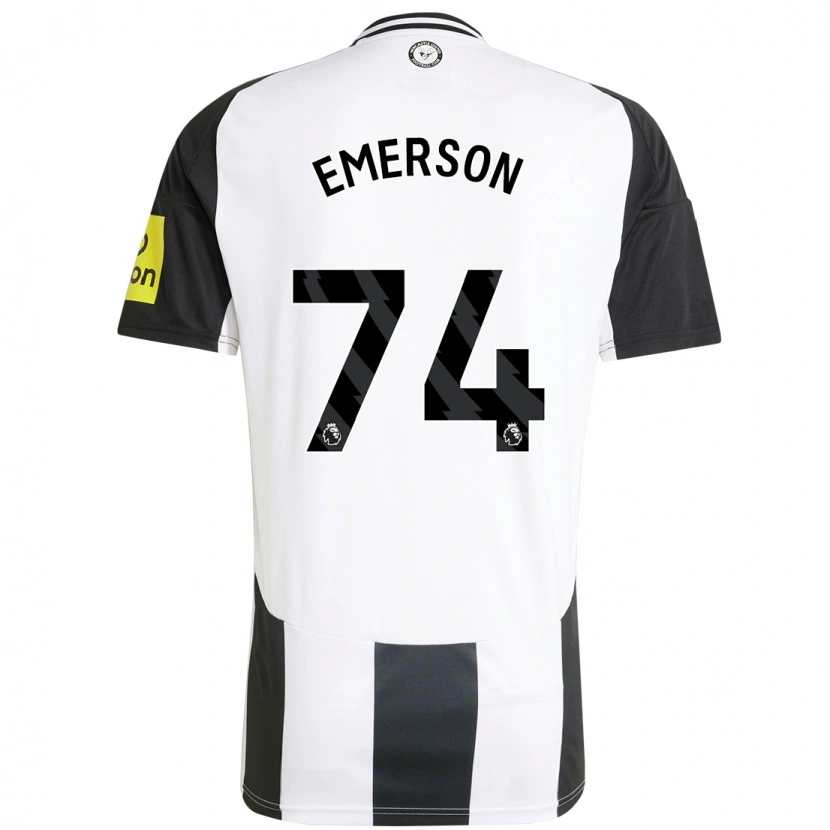 Danxen Herren Johnny Emerson #74 Weiß Schwarz Heimtrikot Trikot 2024/25 T-Shirt Schweiz