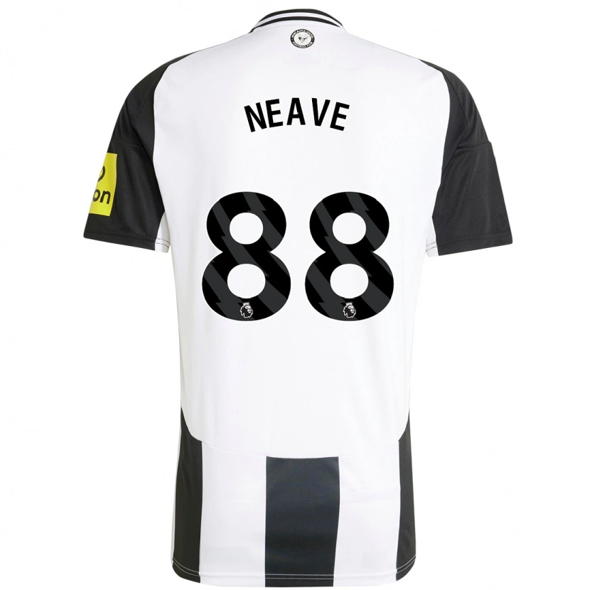 Danxen Herren Sean Neave #88 Weiß Schwarz Heimtrikot Trikot 2024/25 T-Shirt Schweiz