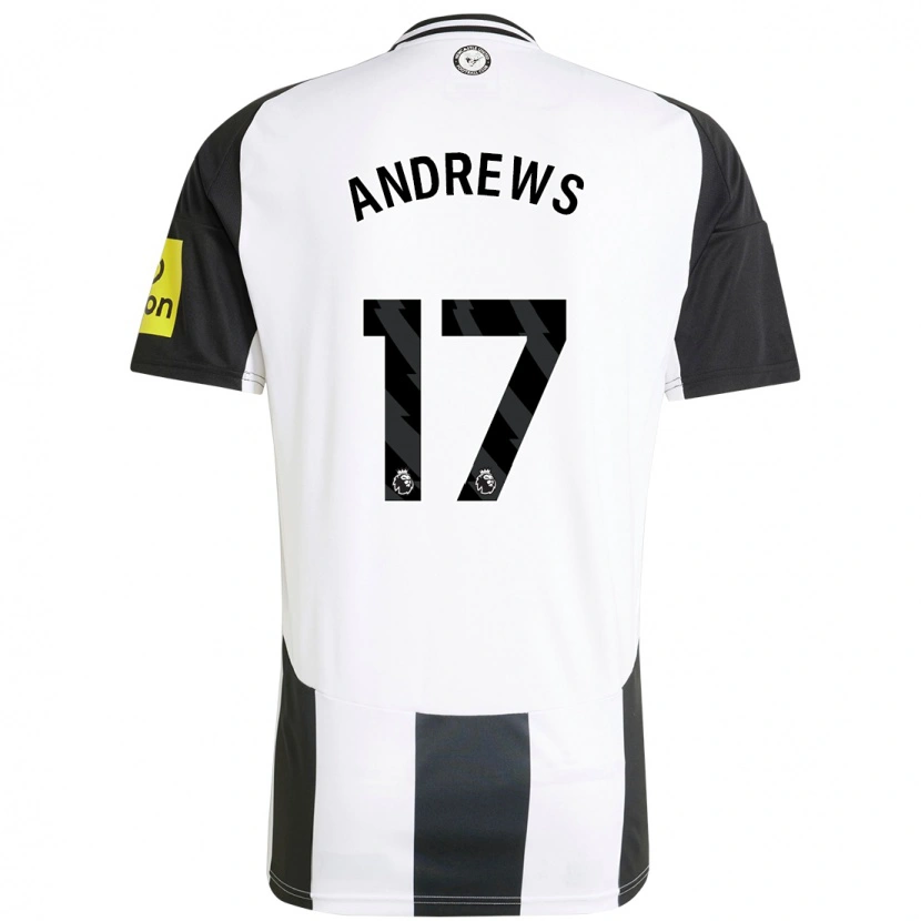 Danxen Herren Amy Andrews #17 Weiß Schwarz Heimtrikot Trikot 2024/25 T-Shirt Schweiz