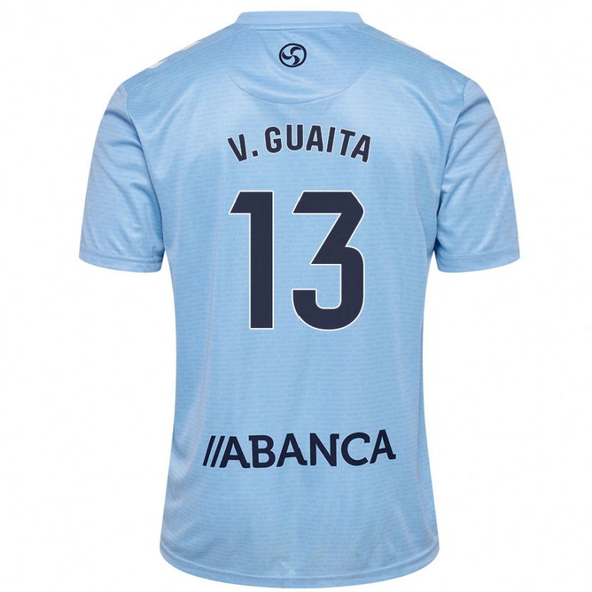 Danxen Herren Vicente Guaita #13 Himmelblau Heimtrikot Trikot 2024/25 T-Shirt Schweiz