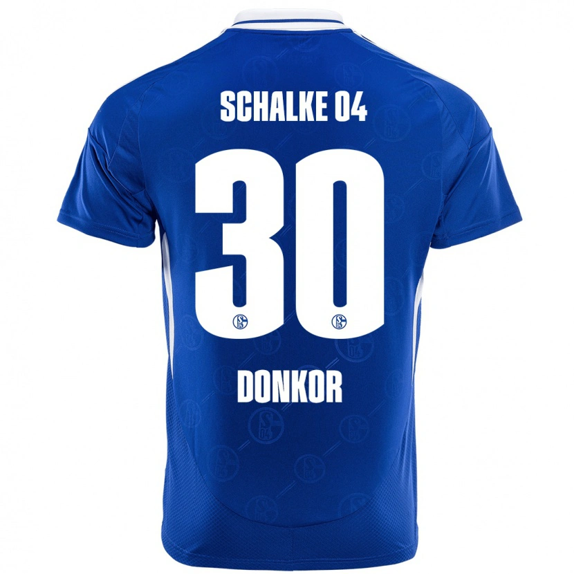 Danxen Herren Anton Donkor #30 Königsblau Heimtrikot Trikot 2024/25 T-Shirt Schweiz