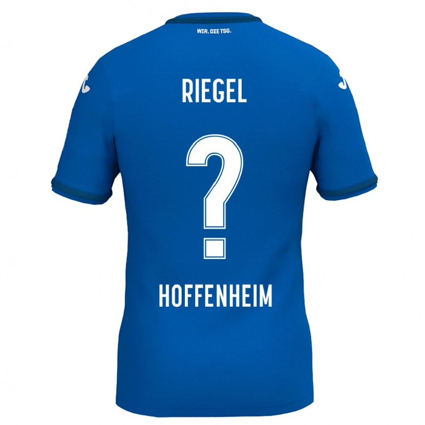 Danxen Herren Adrian Riegel #0 Königsblau Heimtrikot Trikot 2024/25 T-Shirt Schweiz