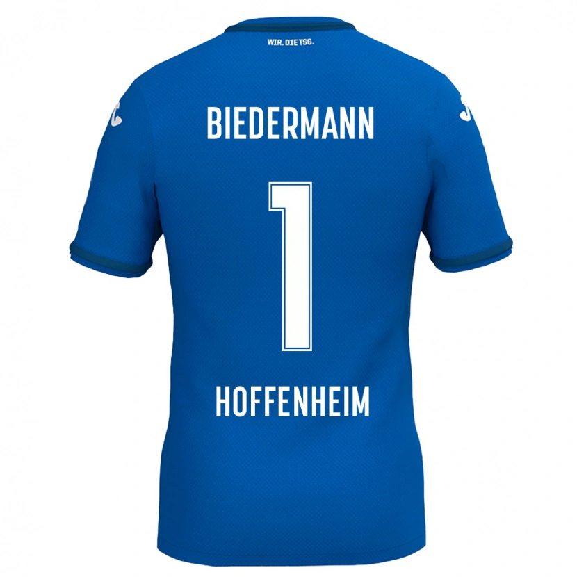 Danxen Herren Nico Biedermann #1 Königsblau Heimtrikot Trikot 2024/25 T-Shirt Schweiz