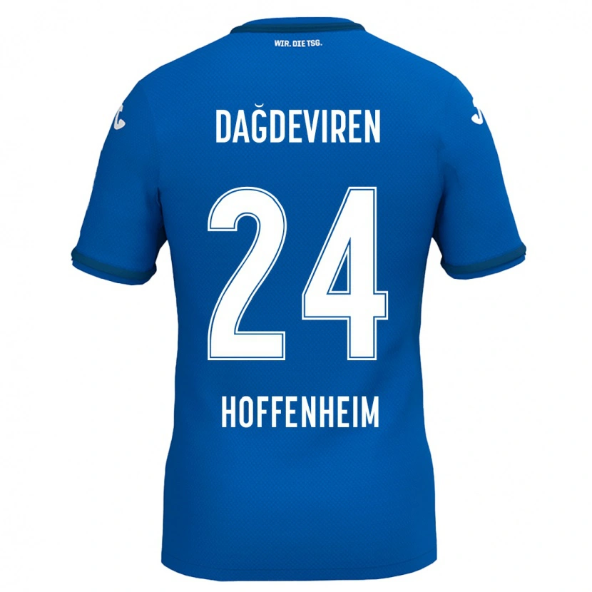 Danxen Herren Diren Dağdeviren #24 Königsblau Heimtrikot Trikot 2024/25 T-Shirt Schweiz