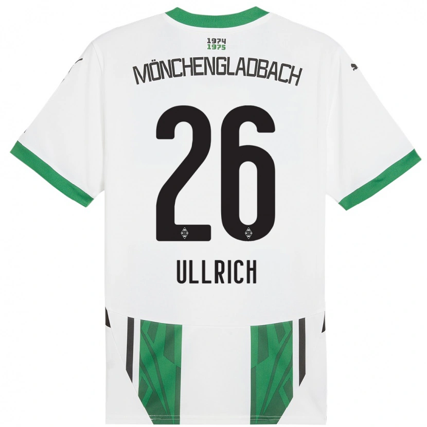 Danxen Herren Lukas Ullrich #26 Weiß Grün Heimtrikot Trikot 2024/25 T-Shirt Schweiz