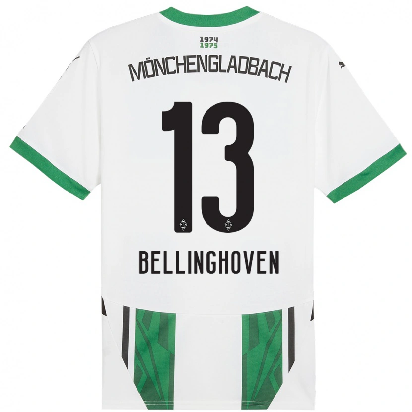 Danxen Herren Christina Bellinghoven #13 Weiß Grün Heimtrikot Trikot 2024/25 T-Shirt Schweiz