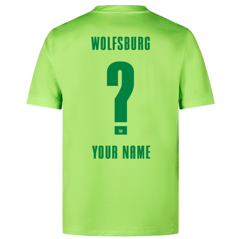 Danxen Herren Ihren Namen #0 Fluoreszierendes Grün Heimtrikot Trikot 2024/25 T-Shirt Schweiz